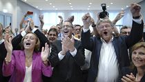 V Sasku a Braniborsku hlasovala pro stranu více než pětina voličů. Na snímku... | na serveru Lidovky.cz | aktuální zprávy