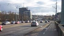 Pražská severojižní magistrála vedoucí přes Hlávkův most. Nově už jen 50 km/h. | na serveru Lidovky.cz | aktuální zprávy