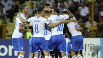 Fotbalisté Itálie se radují z branky proti Arménii. | na serveru Lidovky.cz | aktuální zprávy