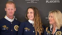 Zástupci parkurového týmu Prague Lions. Zleva Niels Bruynseels, Anna Kellnerová... | na serveru Lidovky.cz | aktuální zprávy
