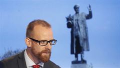Ondřej Kolář, starosta Prahy 6, kde stojí kontroverzní socha maršála Koněva. Ondřej Kolář, starosta Prahy 6, kde stojí kontroverzní socha maršála Koněva.