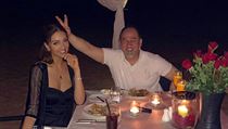 Snímek z Instagramu ex-manželky malajského sultána.
