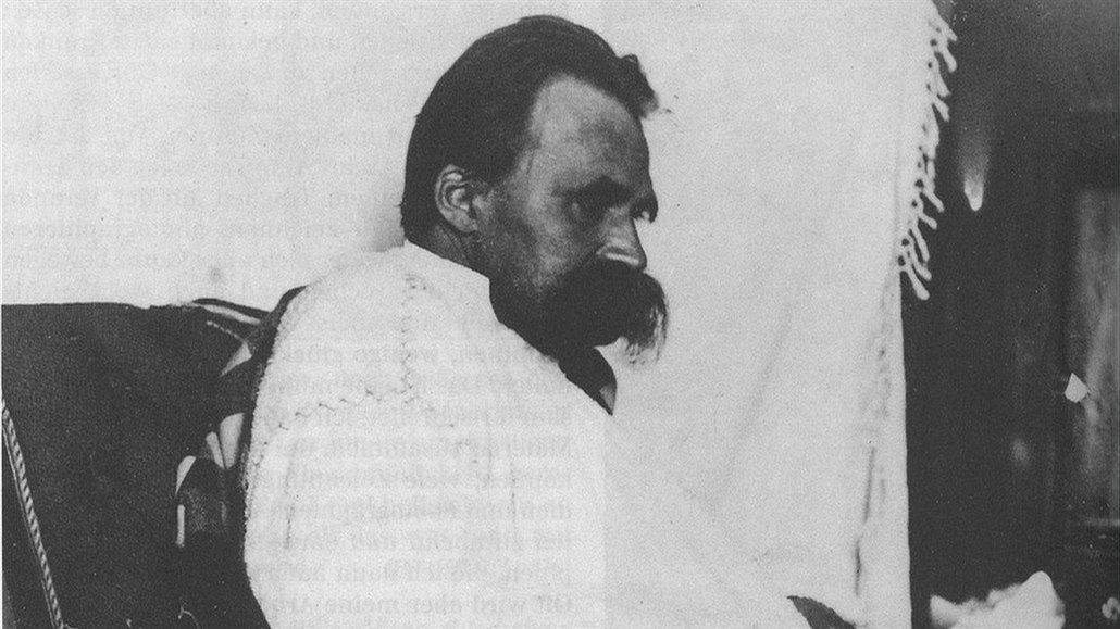 Nmecký filozof Fridrich Nietzsche v roce 1899.