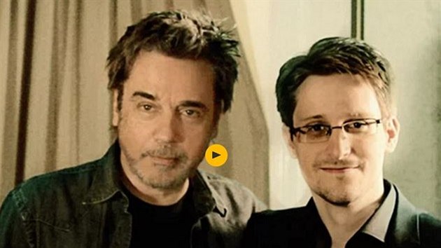Jean-Michel Jarre a Edward Snowden