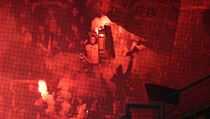 Utkání mezi Slavií a Dortmundem doprovází i pyro. | na serveru Lidovky.cz | aktuální zprávy