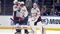 Jakub Vrána se raduje z trefy v dresu Washington Capitals. | na serveru Lidovky.cz | aktuální zprávy
