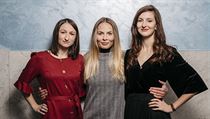 Tři ze čtyř zakladatelek spolku V jednom kole Nikola Klímová (zleva), Vendula... | na serveru Lidovky.cz | aktuální zprávy