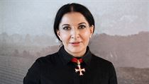 Marina Abramovićová, srbská performerka. Marina Abramovićová, srbská performerka.