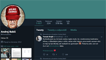 Twitterový účet Andreje Babiše.