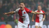 Jan Bořil vstřelil vyrovnávací branku do sítě Barcelony.