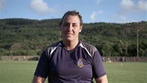 Hráčka velšského ragbyového klubu Porth Harlequins Ladies Kelly Morganová,... Hráčka velšského ragbyového klubu Porth Harlequins Ladies Kelly Morganová,...