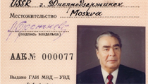 Řidičský průkaz, který patřil někdejšímu vůdci Sovětského svazu Leonidu... | na serveru Lidovky.cz | aktuální zprávy