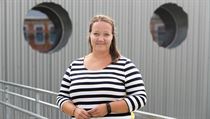 Aneta Hrdinová, začínající mimopražská učitelka. Aneta Hrdinová, začínající mimopražská učitelka.
