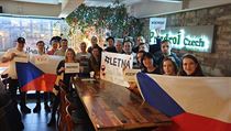 Podpora demonstrantů na Letné v zahraničí (Soul, jižní Korea). | na serveru Lidovky.cz | aktuální zprávy