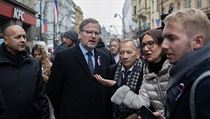 Předseda ODS Petr Fiala (vlevo) a předseda Senátu Jaroslav Kubera (veprostřed)... | na serveru Lidovky.cz | aktuální zprávy