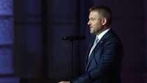 Slovenský premiér Peter Pellegrini na schůzi zemí V4 a oslavě 30. výročí... | na serveru Lidovky.cz | aktuální zprávy