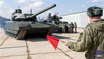 Tank T-14 Armata se poprvé představil v roce 2015 na vojenské přehlídce na... | na serveru Lidovky.cz | aktuální zprávy
