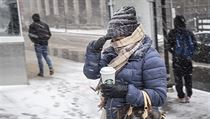 Sníh v Chicagu. | na serveru Lidovky.cz | aktuální zprávy