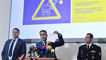 Ministr dopravy Vladimír Kremlík (za ANO) hovoří na tiskové konferenci ke... | na serveru Lidovky.cz | aktuální zprávy