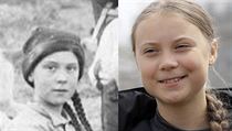 Greta Thunbergová a dívka z 19. století. | na serveru Lidovky.cz | aktuální zprávy