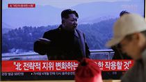 Jihokorejci v Soulu sledují zprávy o testech jaderných zbraní v Severní Korei. | na serveru Lidovky.cz | aktuální zprávy