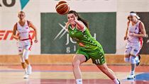 Basketbalistka SBŠ Ostrava Anna Pavlicová (v zeleném) při utkání RENOMIA ŽBL... | na serveru Lidovky.cz | aktuální zprávy