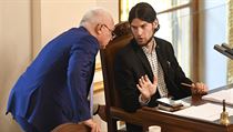 VIDEO: Místopředseda sněmovny Pikal vypnul Babišovi mikrofon, když nemluvil k tématu dotazu Místopředseda sněmovny Vojtěch Pikal hovoří s Jaroslavem Faltýnkem. | na serveru Lidovky.cz | aktuální zprávy