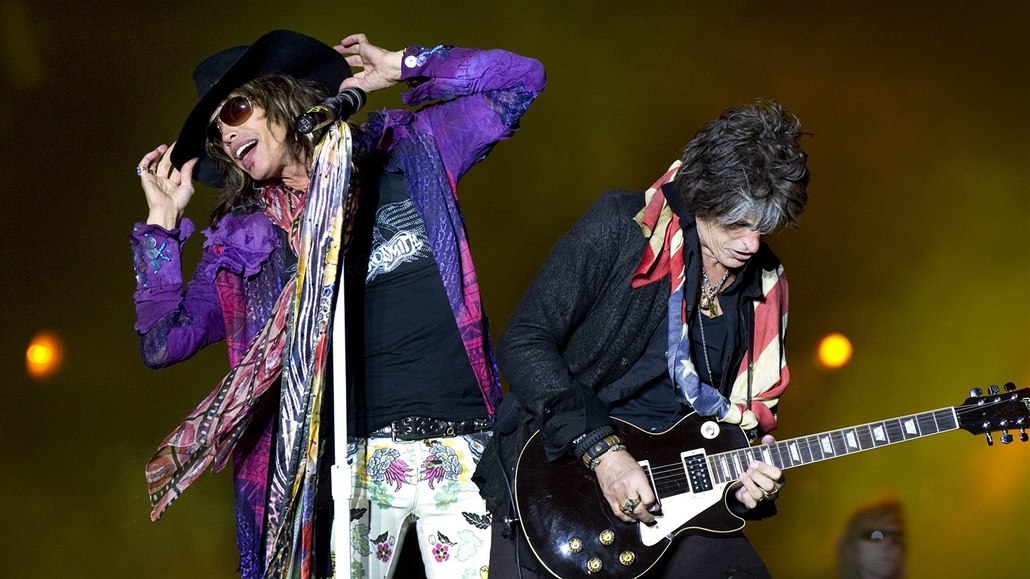 Aerosmith in Stockholm.