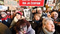 Další z řady demonstrací za odstoupení premiéra Andreje Babiše (ANO) se...
