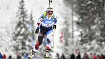 Lucie Charvatová během sprintu v Hochfilzenu. | na serveru Lidovky.cz | aktuální zprávy