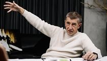 Premiér a předseda hnutí ANO Andrej Babiš.