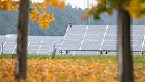 Fotovoltaická elektrárna Ševětín. | na serveru Lidovky.cz | aktuální zprávy