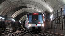 Pražské metro. Ilustrační snímek