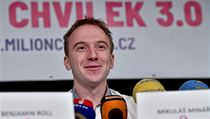 Předseda spolku Milion chvilek Mikuláš Minář na tiskové konferenci k plánu... Předseda spolku Milion chvilek Mikuláš Minář na tiskové konferenci k plánu...
