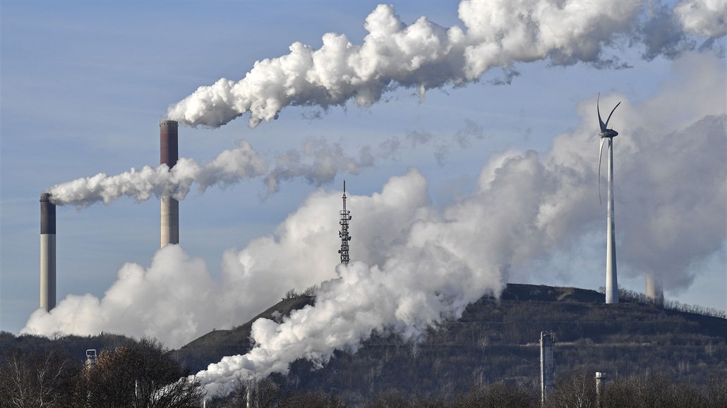 Hndouhelná elektrárna v nmeckém Gelsenkirchenu.