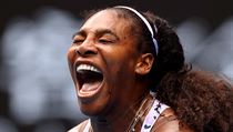 Serena Williamsov ve 3. kole Australian Open.