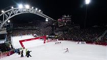 Nor Henrik Kristoffersen při vítězství ve sjezdu. | na serveru Lidovky.cz | aktuální zprávy