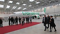 Nový hangár firmy Job Air Technic na letišti v Ostravě-Mošnově. | na serveru Lidovky.cz | aktuální zprávy