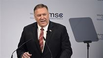 Americký ministr zahraničí Mike Pompeo na konferenci v Mnichově. | na serveru Lidovky.cz | aktuální zprávy