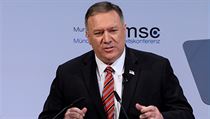 Státní tajemník USA Mike Pompeo oslovuje publikum na pódiu během 56. mnichovské... | na serveru Lidovky.cz | aktuální zprávy