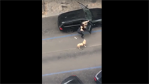 Taxikář společnosti Bolt vyhodil na pražském Žižkově nevidomou ženu z auta,...