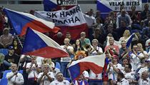 Utkání kvalifikace tenisového Davis Cupu: Slovensko - Česko. Čeští fanoušci. | na serveru Lidovky.cz | aktuální zprávy
