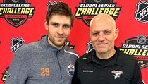 Peter Draisaitl se synem Leonem, který válí v Edmontonu | na serveru Lidovky.cz | aktuální zprávy