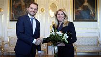 Igor Matovič se Zuzanou Čaputovou. | na serveru Lidovky.cz | aktuální zprávy