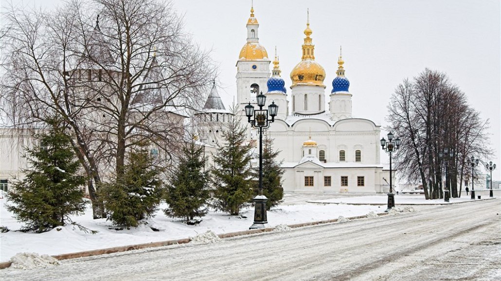 Chrám v Tobolsku (umeská oblast).