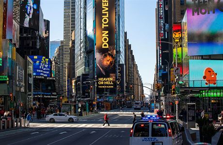 Nezvykle prázdné ulice newyorského Manhattanu. | na serveru Lidovky.cz | aktuální zprávy