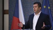 Ministr vnitra Jan Hamáček vystoupil 14. března 2020 v Praze na tiskové... | na serveru Lidovky.cz | aktuální zprávy