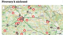Na mapách Česka přibývají desítky ohrožených pivovarů. | na serveru Lidovky.cz | aktuální zprávy