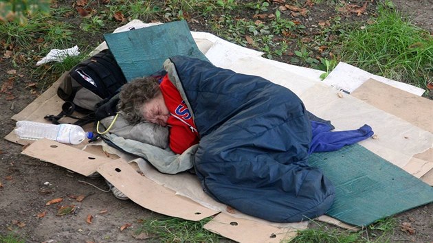 Bezdomovec. (Ilustraní foto)