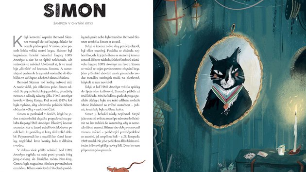 Ukázka z knihy Neuvěřitelné příběhy zvířecích hrdinů.